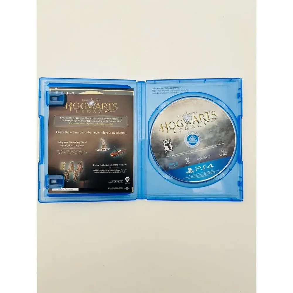 Hogwarts Legacy PS4 (Sony PlayStation 4) CIB Complete Tested Working VG Cond